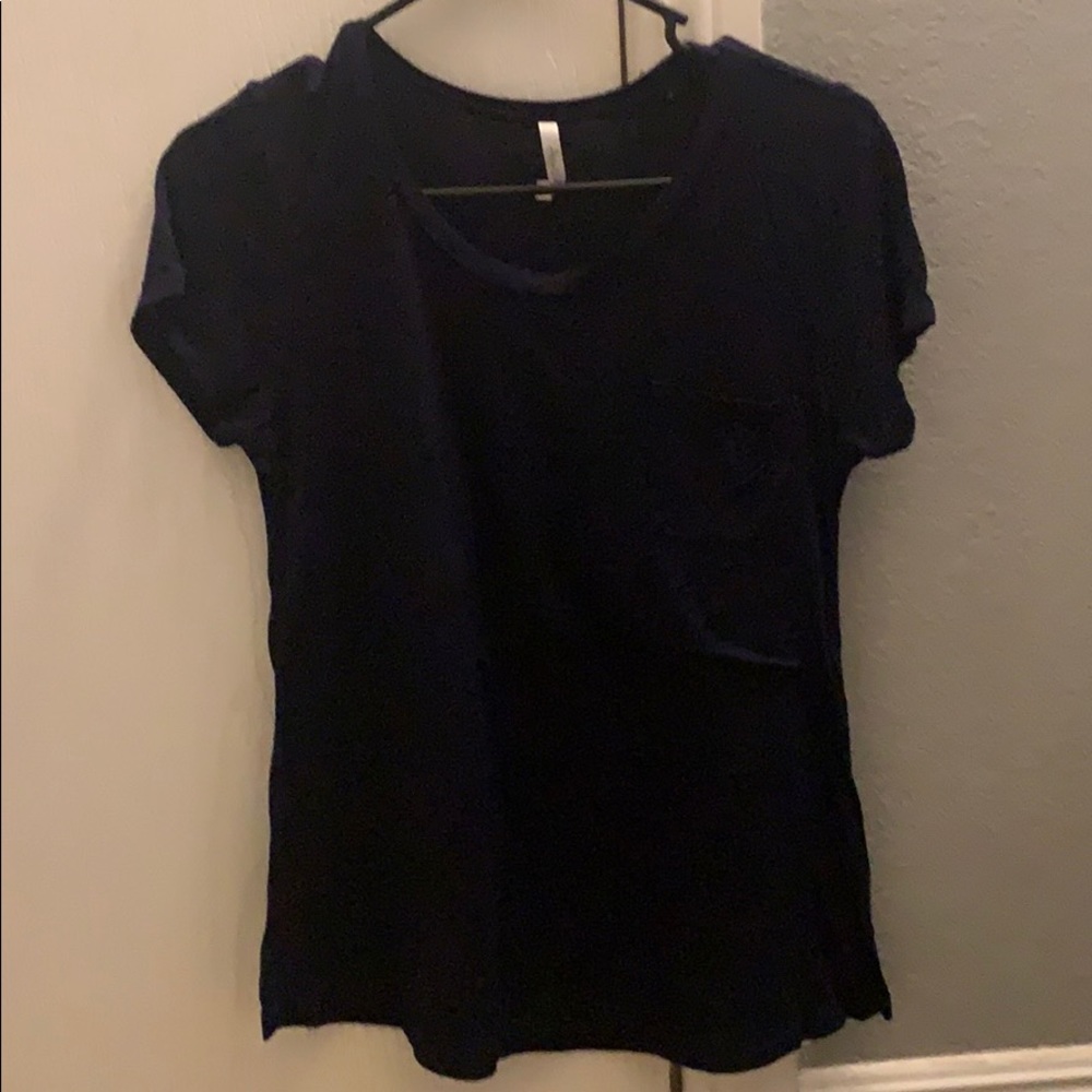 Navy blue/ Black blouse